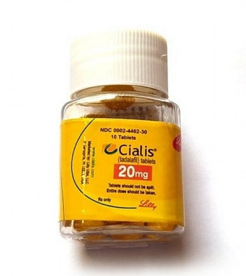Original Lilly Cialis 20mg Pack of 10 Tablets