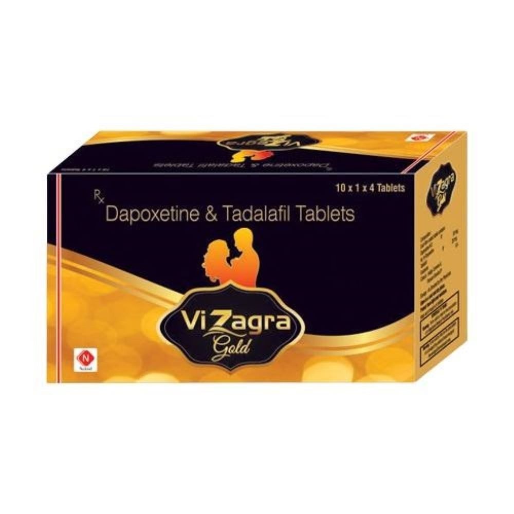 Original Vizagra Dapoxetine & Tadalafil Tablets