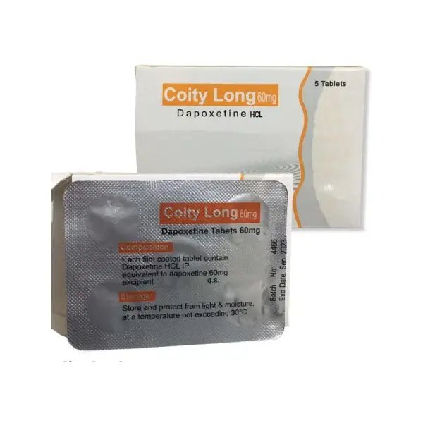 Coity Long Dapoxetine 60mg Tablets