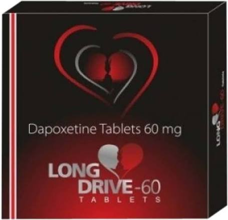 Long Drive Dapoxetine 60mg Tablets