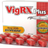 VigRX Plus 60-tablet box with BioPerine and authenticity seal